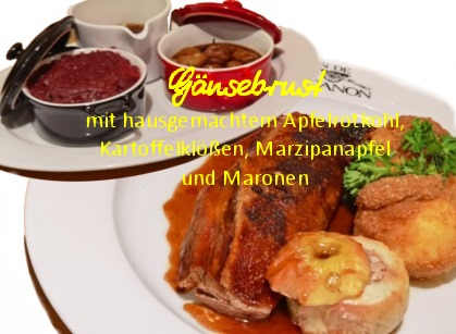 Gänseessen im En de Canon