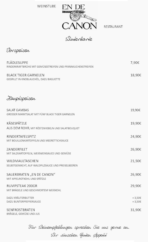 Winterkarte En de Canon